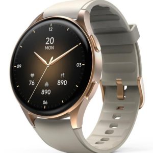 Hama 8900 złota koperta, beżowy pasek silikonowy